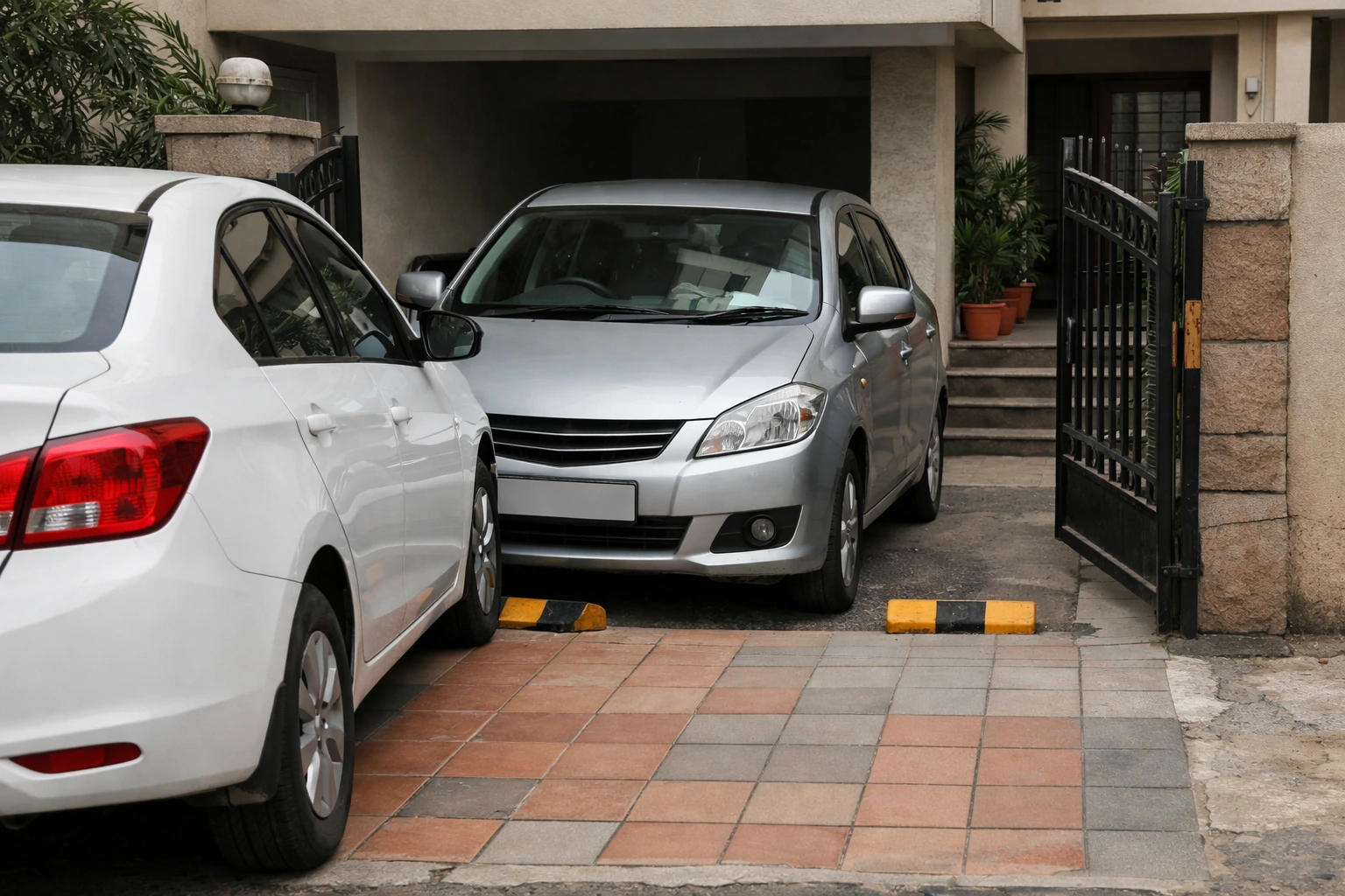 Car blocking your driveway